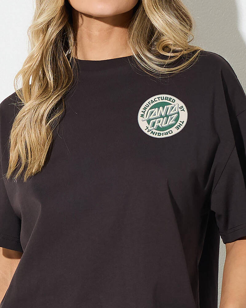 Santa Cruz MFG Dot Oversized T-Shirt for Womens