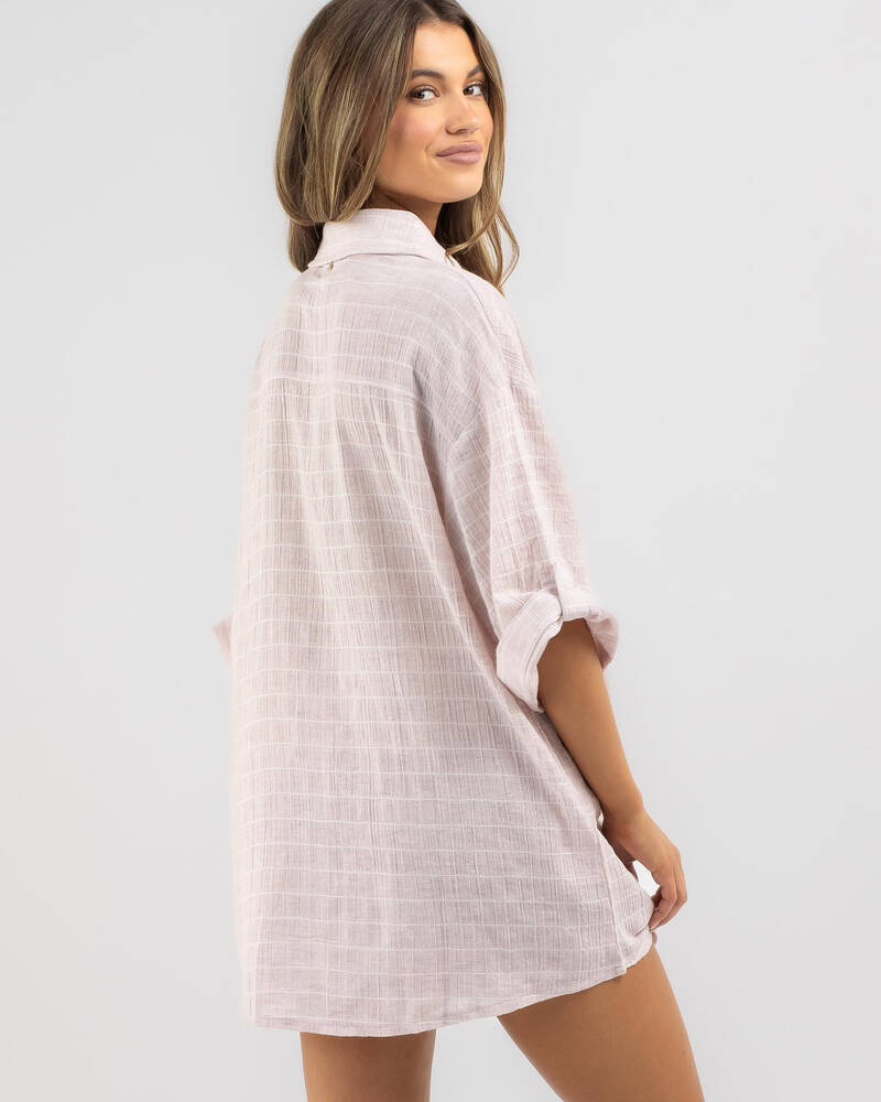 Rusty Siena Oversized Shirt for Womens
