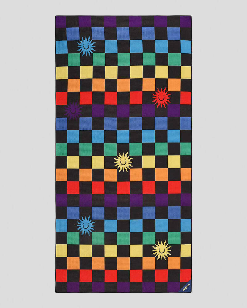 DRITIMES Checked Out Beach Towel for Unisex