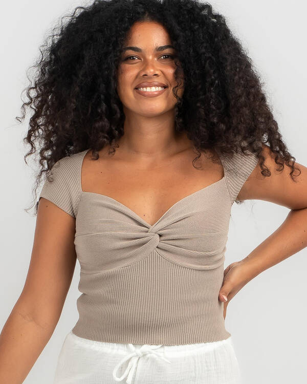 Mooloola Georgia Knit Top for Womens