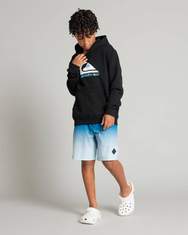 Quiksilver Boys' Comp Logo Hoodie for Mens