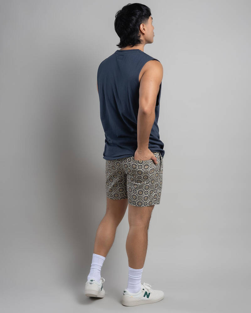 Lucid Formation Elastic Waist Shorts for Mens