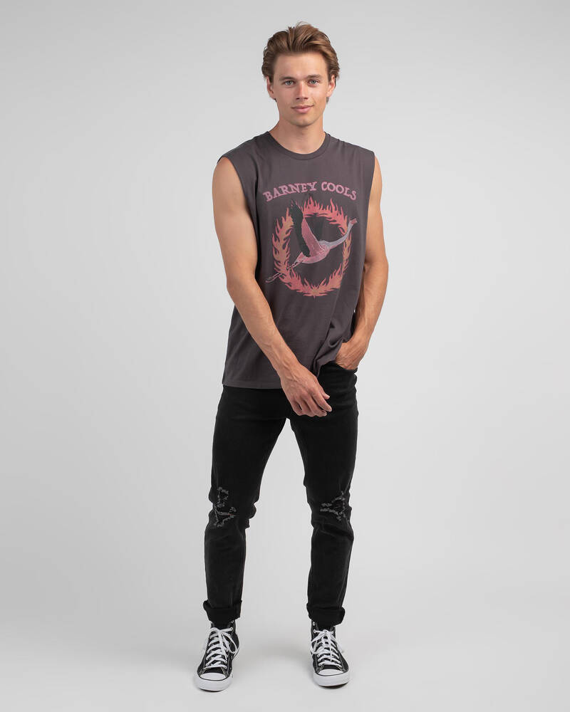 Barney Cools Flamingo Muscle Tank for Mens