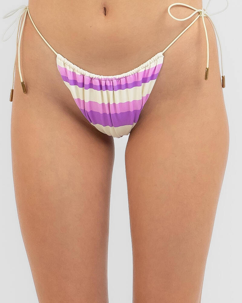 Kaiami Riviera Itsy Tie Bikini Bottom for Womens