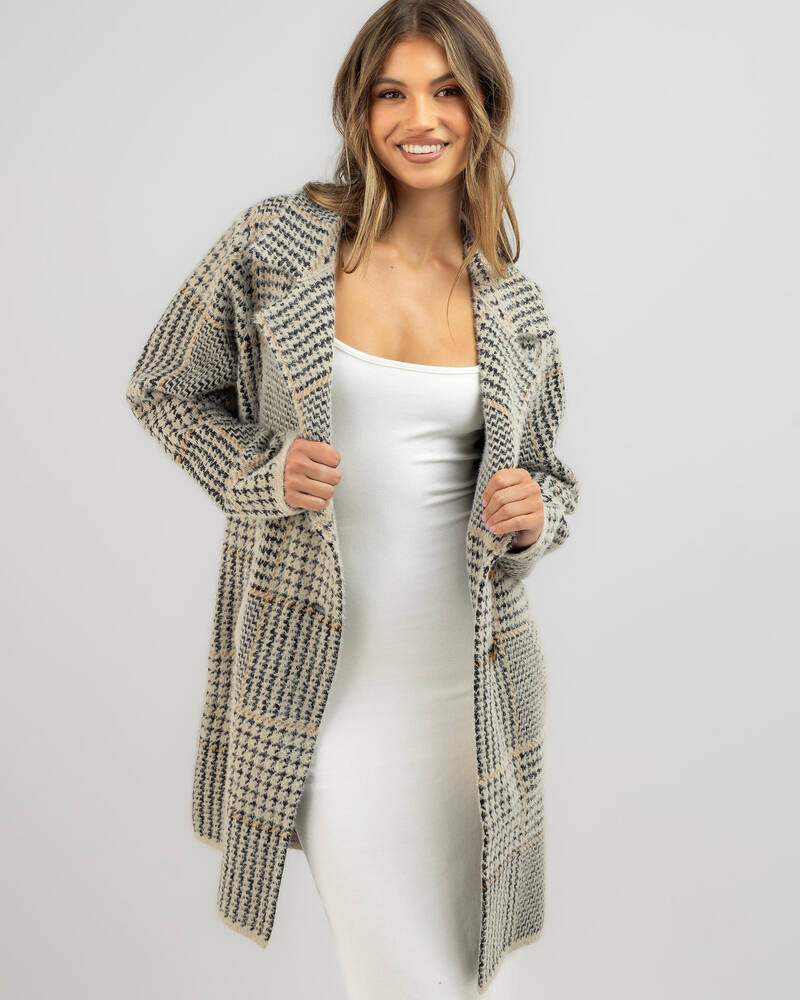 Mooloola Yosemite Knit Coatigan for Womens