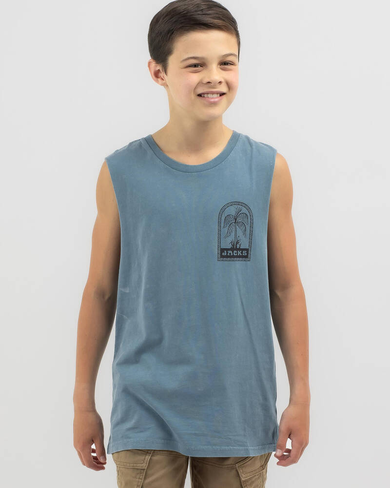 Jacks Boys' Palm Beach Muscle Tank for Mens