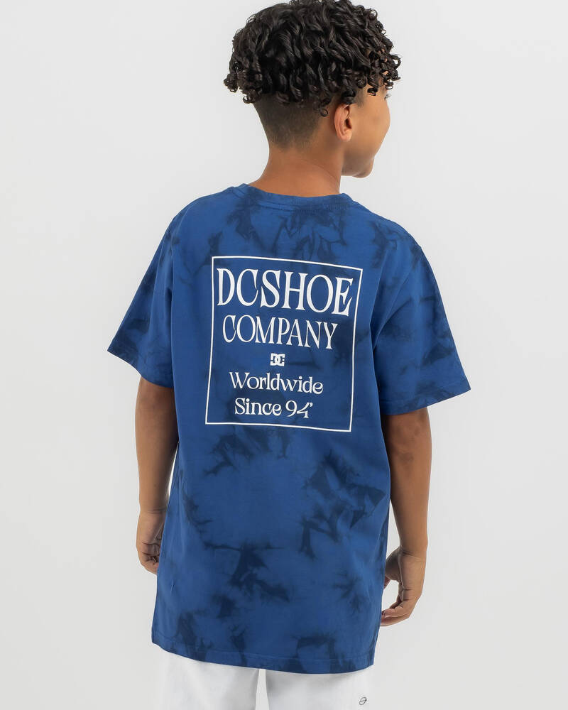 DC Shoes Boys' Incline Tye Dye T-Shirt for Mens