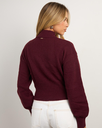 Ava And Ever Jimmi Zip Knit Jumper for Womens image number null