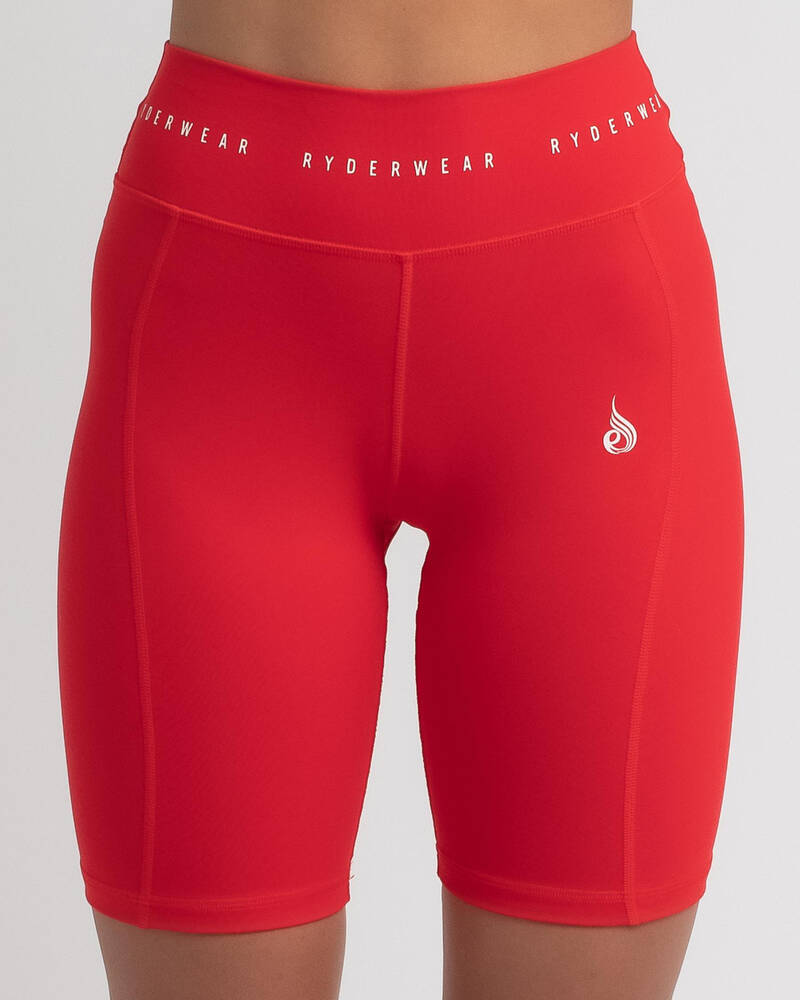 Ryderwear Reflex High Waisted Bike Shorts for Womens