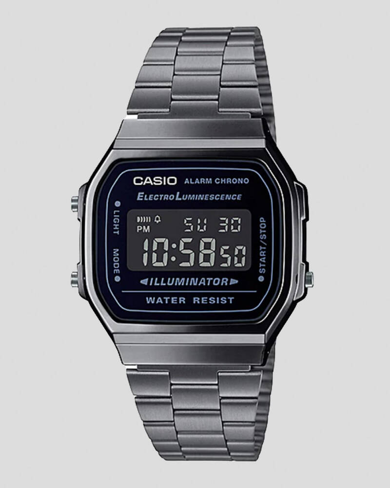 Casio A168WGG-1B Watch for Mens