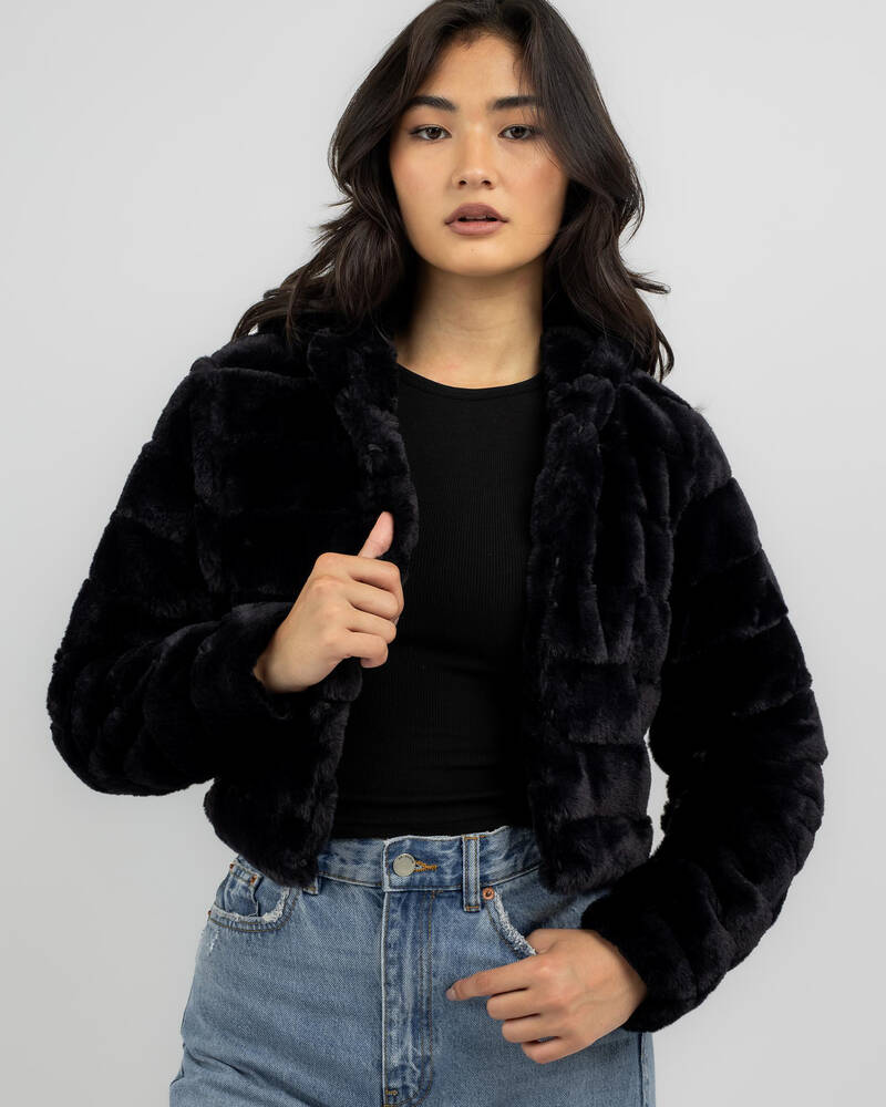 Mooloola Arna Faux Fur Jacket for Womens
