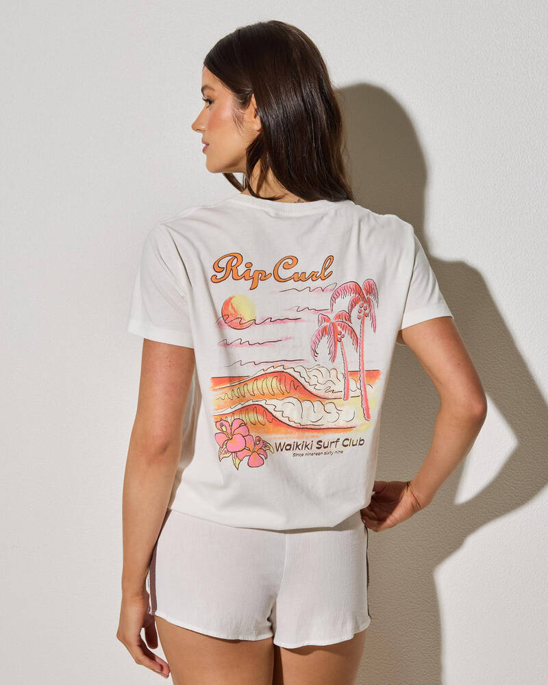 Rip Curl Waikiki Standard T-Shirt for Womens