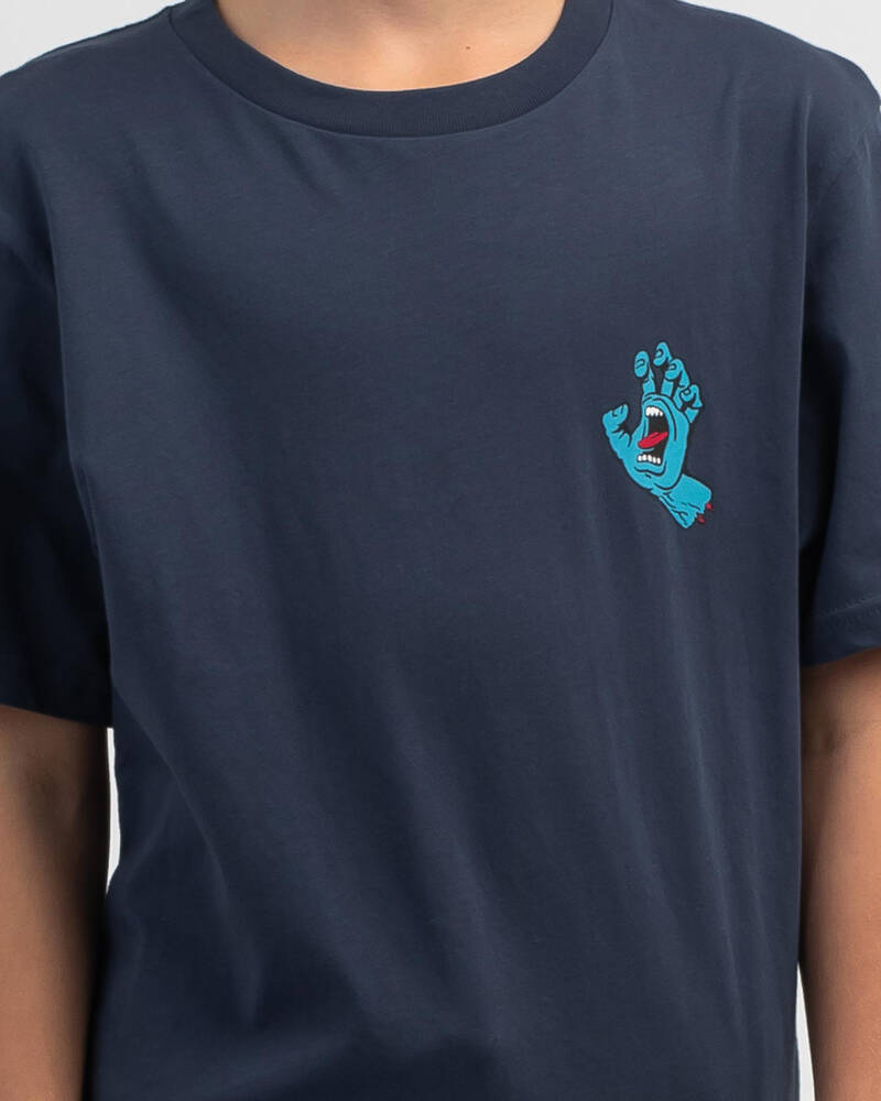 Santa Cruz Boys' Screaming Hand T-Shirt for Mens