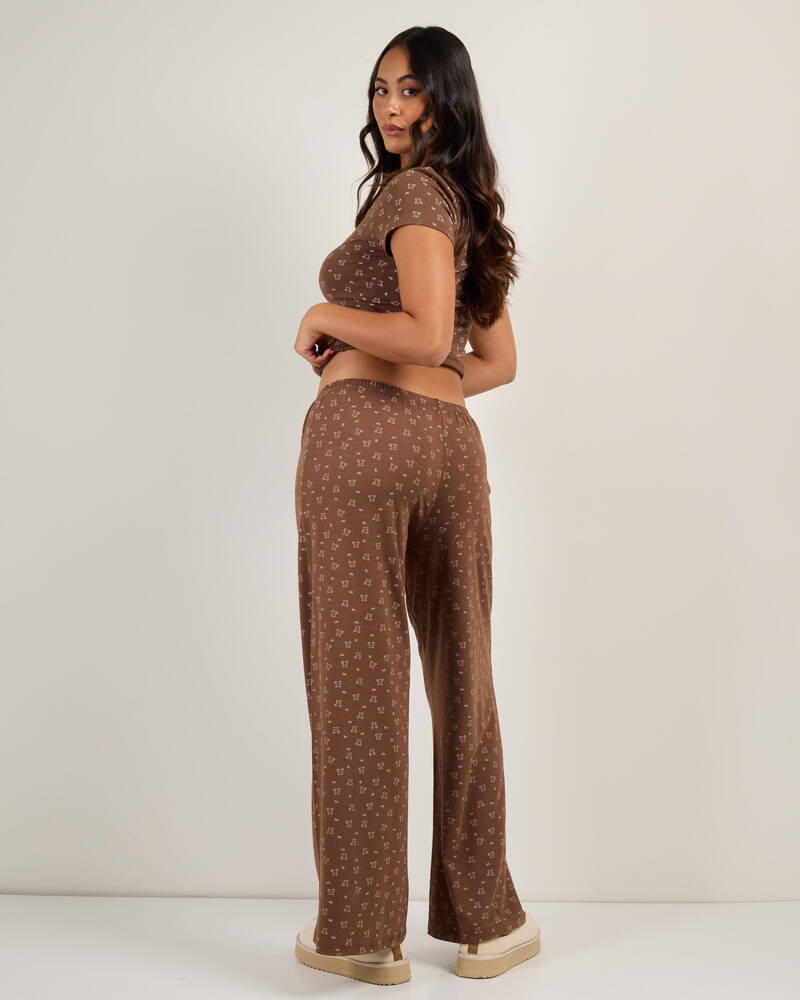 Malibu Lounge Humphrey Bear Pyjama Pants for Womens