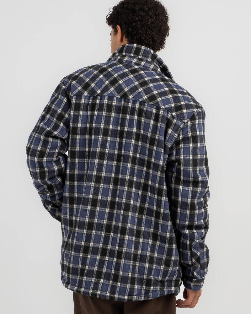 Town & Country Surf Designs Canyon Sherpa Flannel Shirt for Mens