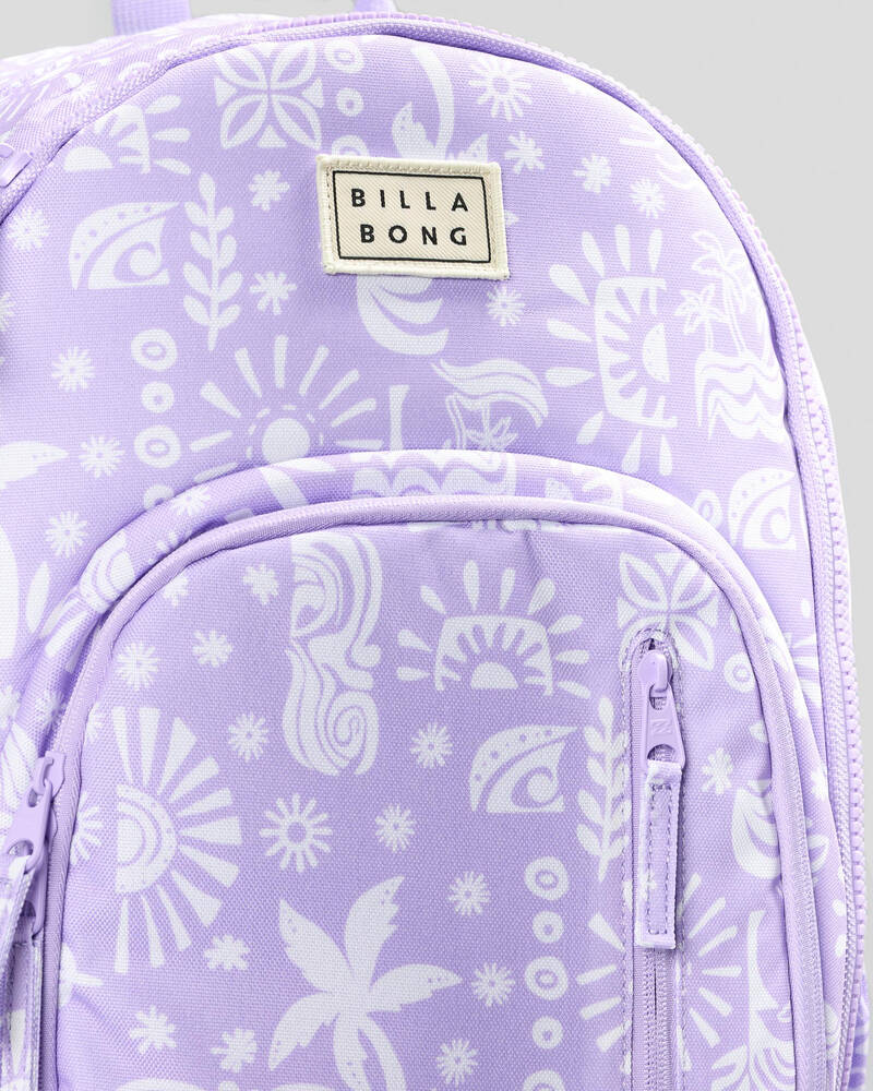 Billabong Paradise Stamp Roadie Jr Backpack for Womens