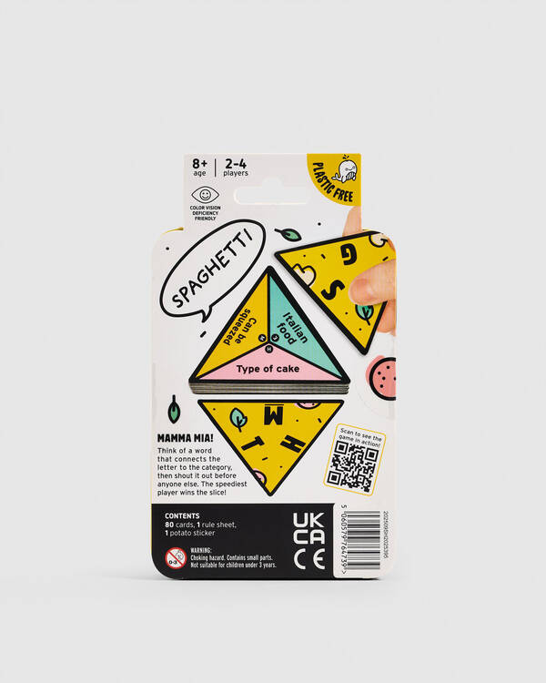 VR Distribution P for Pizza Travel Edition for Unisex