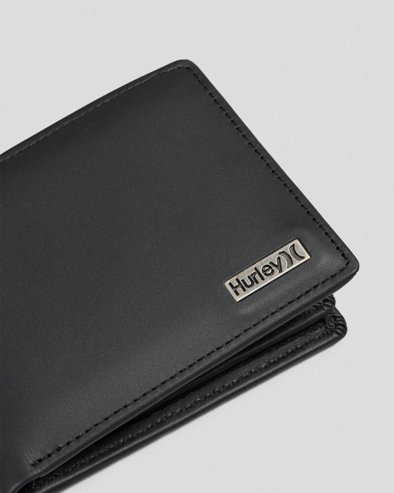 Hurley One & Only Leather Wallet for Mens