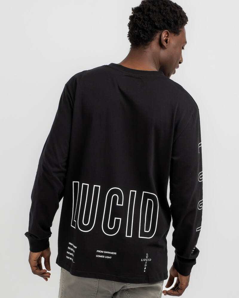 Lucid Avenues Long Sleeve T-Shirt for Mens