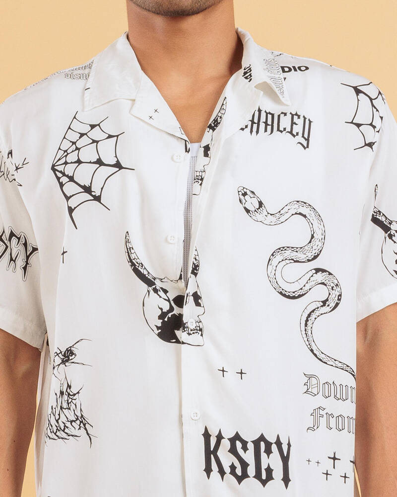 Kiss Chacey Coffin Relaxed Short Sleeve Shirt for Mens