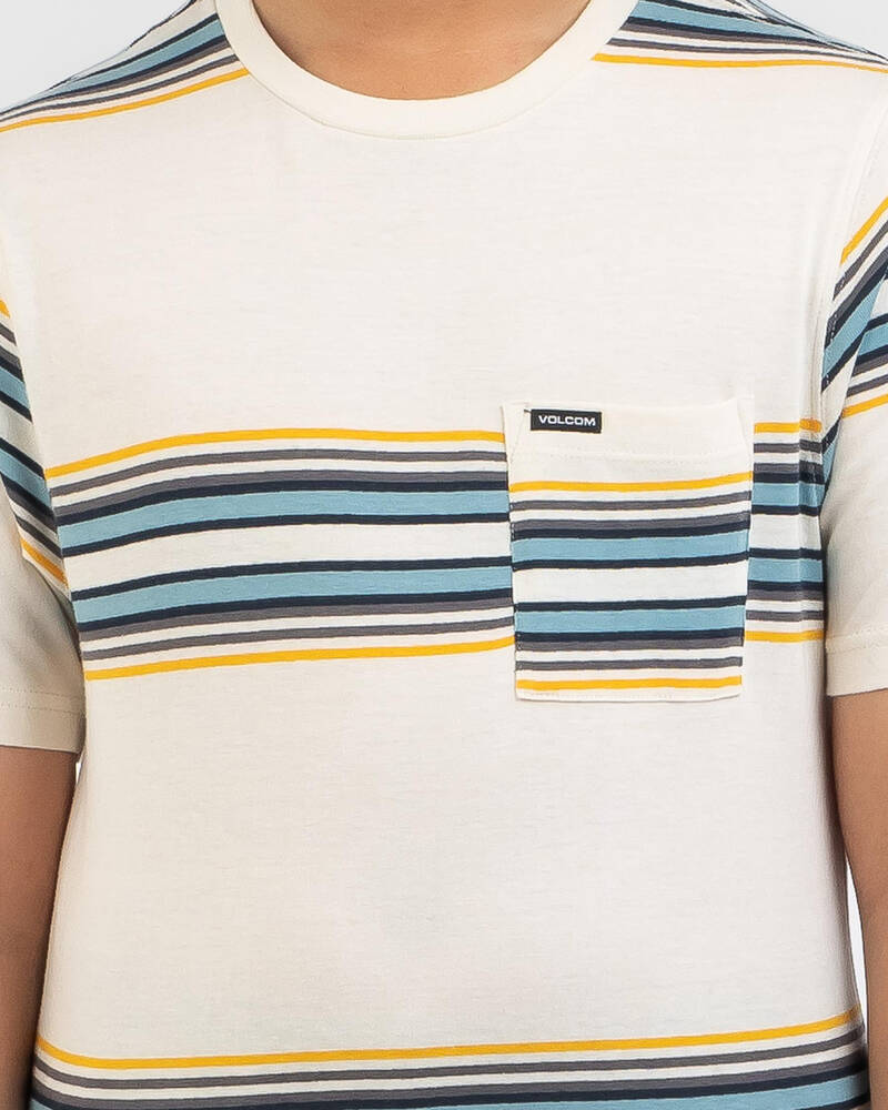 Volcom Boys' Warsaw Crew T-Shirt for Mens