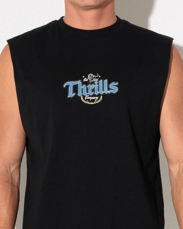 Thrills Twist Off Merch Muscle Tank for Mens