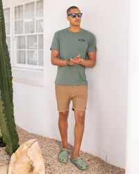 Skylark Erase Drop Crotch Walk Shorts for Mens image number null