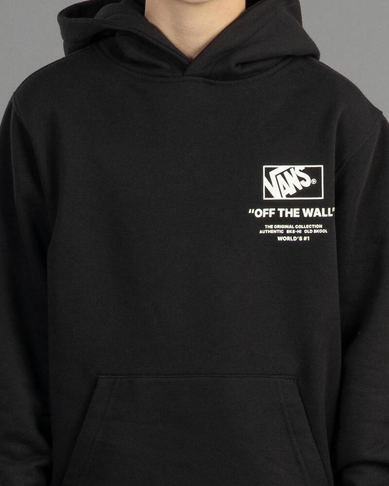 Vans Boys' Stacked Hi Pullover Hoodie for Mens
