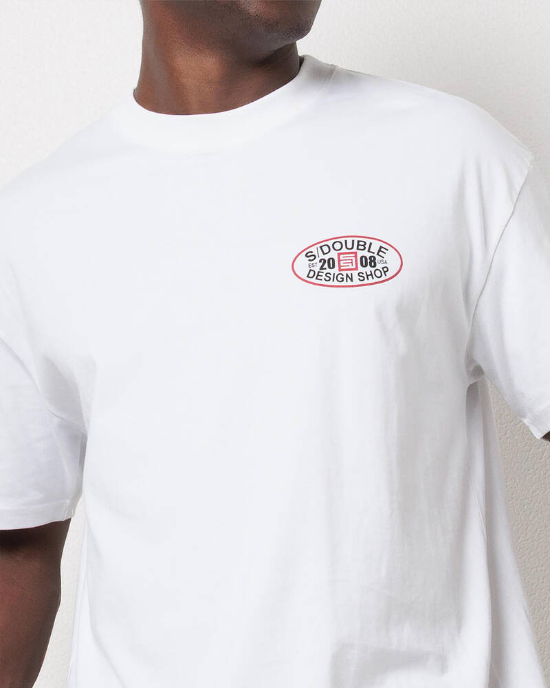 S-Double Oval T-Shirt for Mens