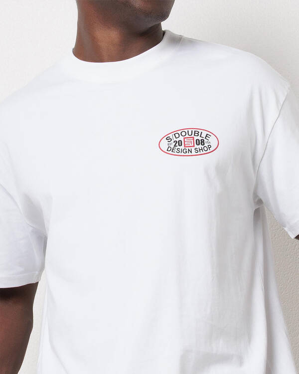 S-Double Oval T-Shirt for Mens