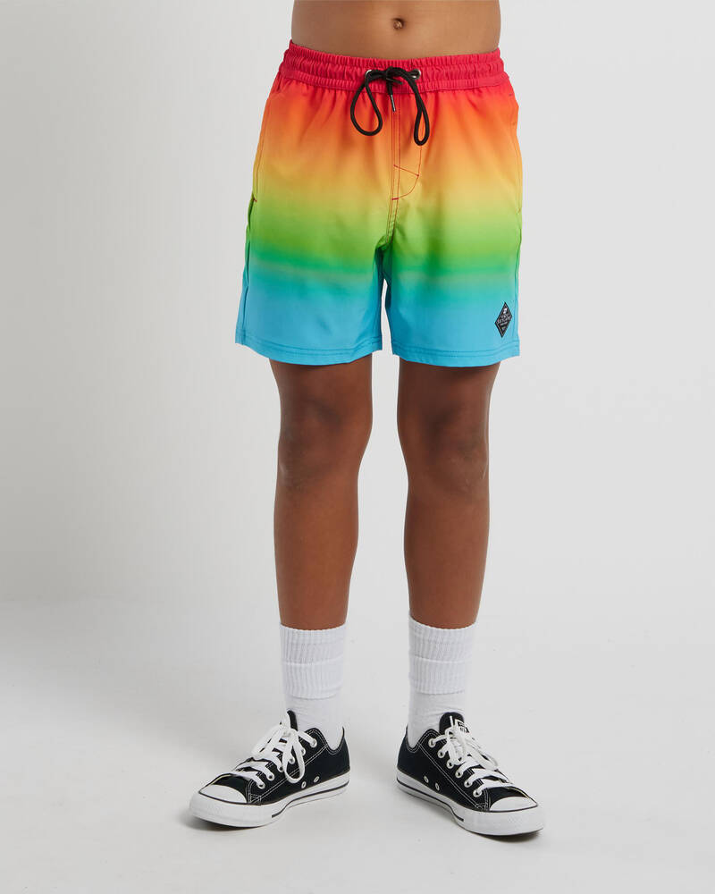 Skylark Boys' Technicolour Elastic Waist Shorts for Mens