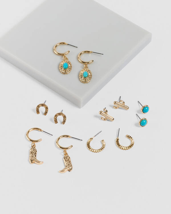 Karyn In LA Hadley Earring Pack for Womens