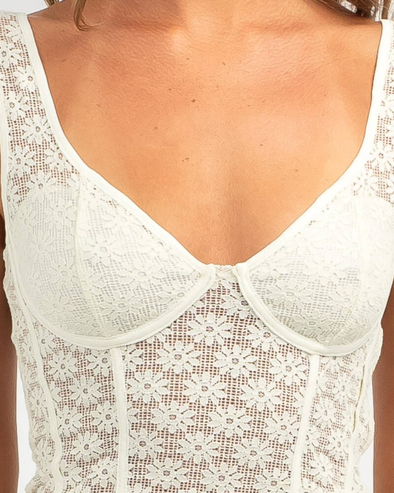 Ava And Ever Posey Lace Top In Cream - FREE* Shipping & Easy Returns - City  Beach New Zealand