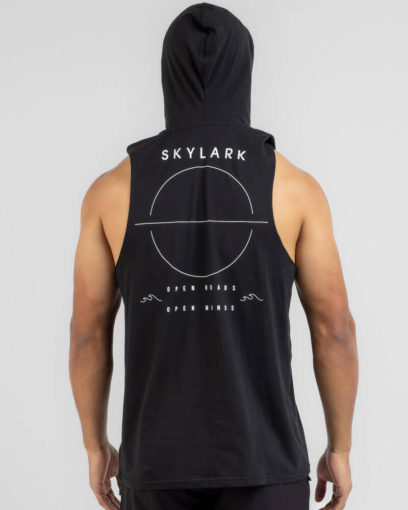 Skylark Tolerate Hooded Muscle Tank for Mens