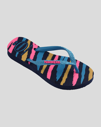 Havaianas Kids' Slim Glitter Thongs for Womens image number null