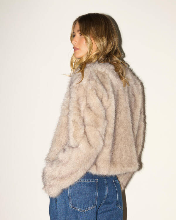 Ava And Ever Harlow Faux Fur Jacket for Womens