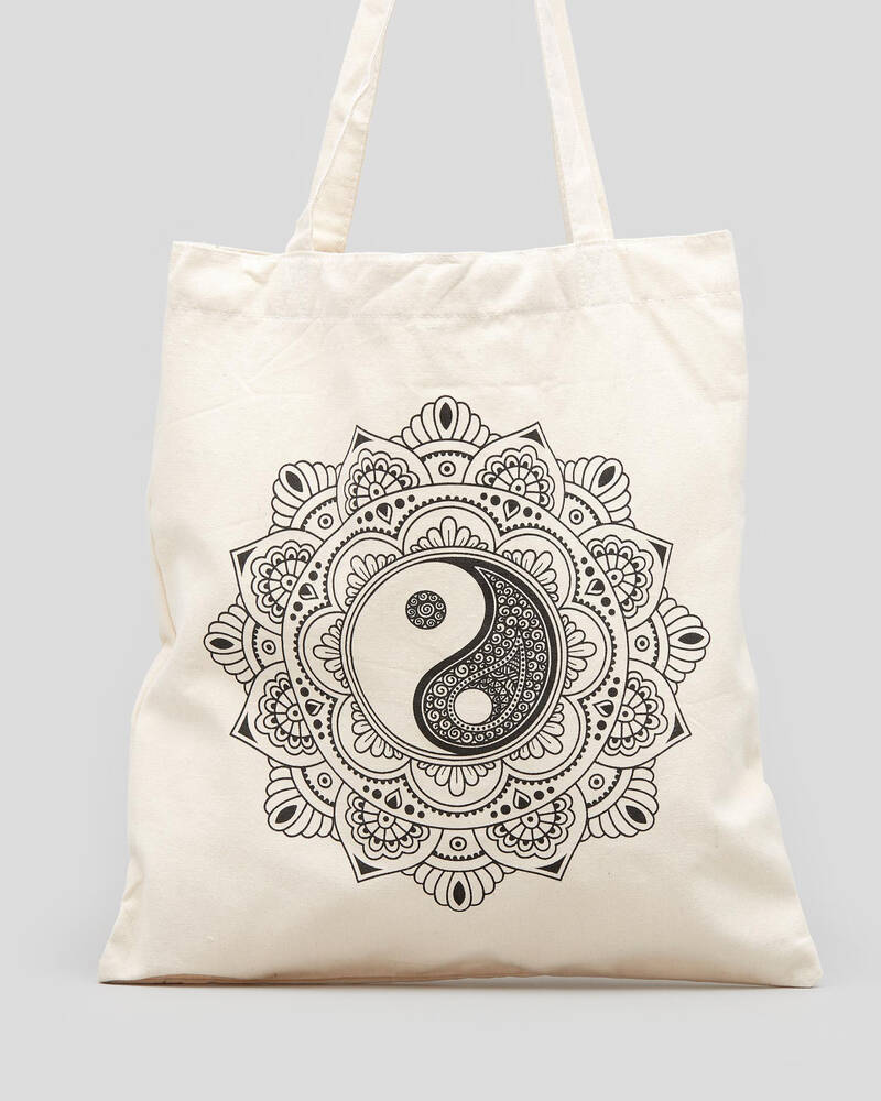 Mooloola Peace Within Canvas Eco Bag for Womens