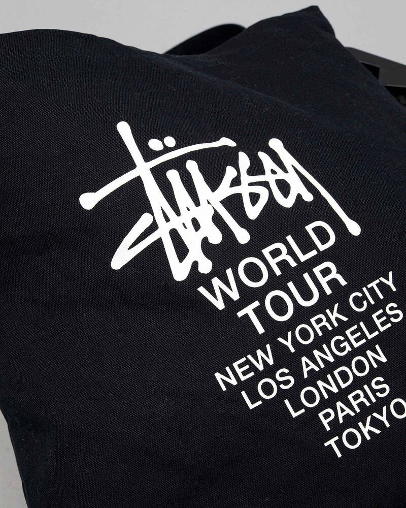Stussy Graffiti World Tour Tote Bag for Mens