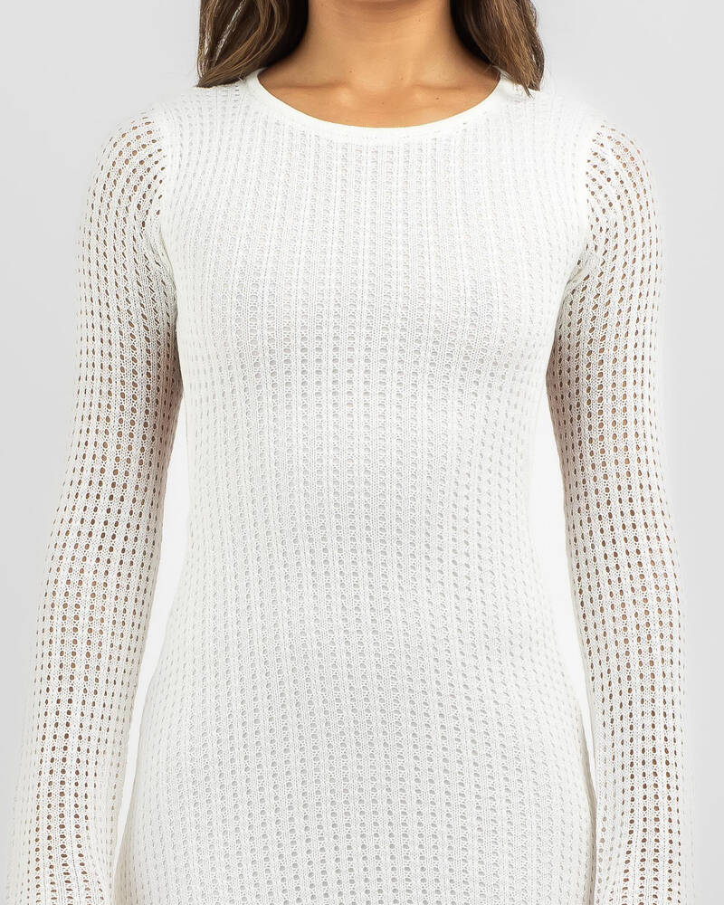 Ava And Ever Pamela Crochet Mini Dress for Womens