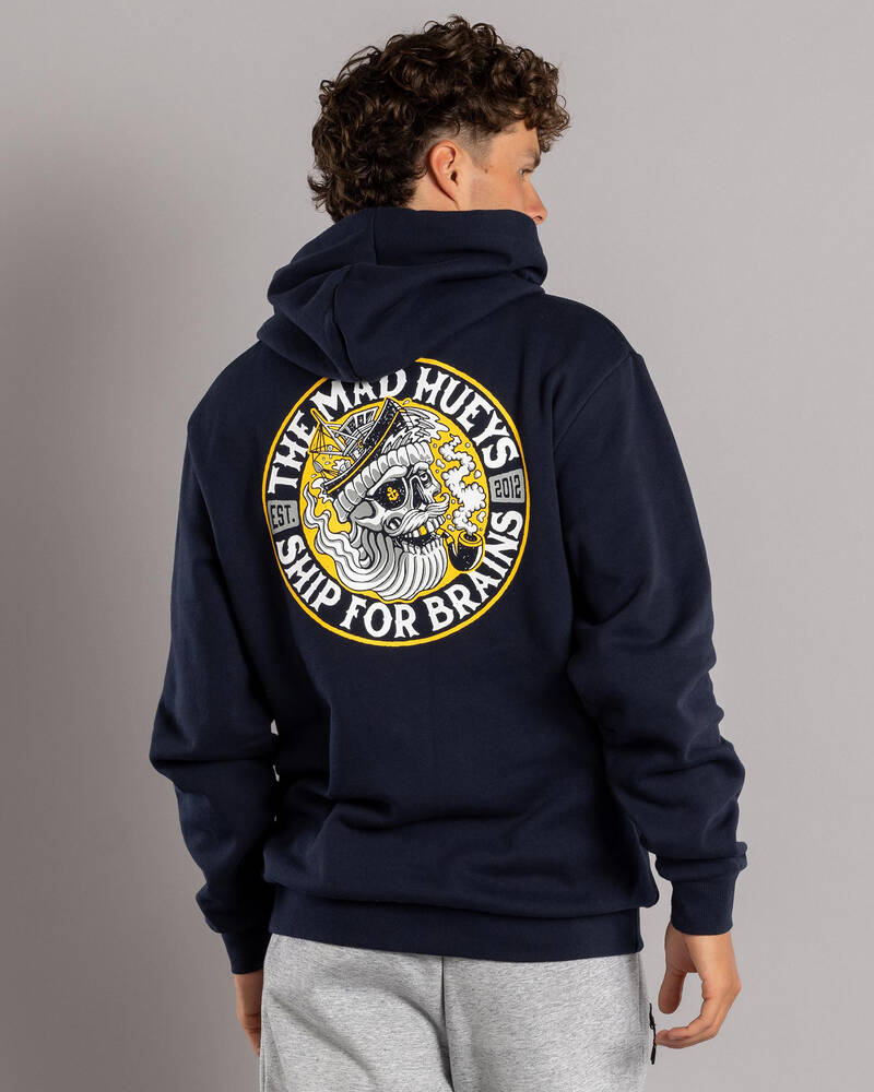 The Mad Hueys Ship For Brains Hoodie for Mens