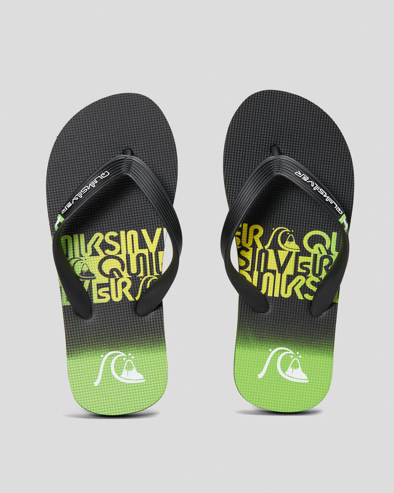 Quiksilver Boys' Molokai Art Youth Thongs for Mens
