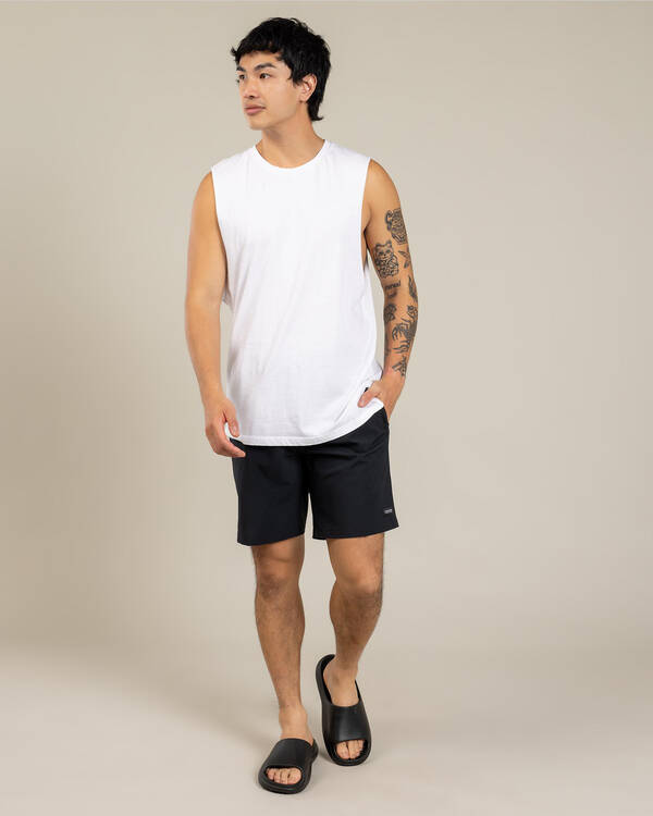 Volcom Stones Hybrid Elastic Waist Shorts for Mens