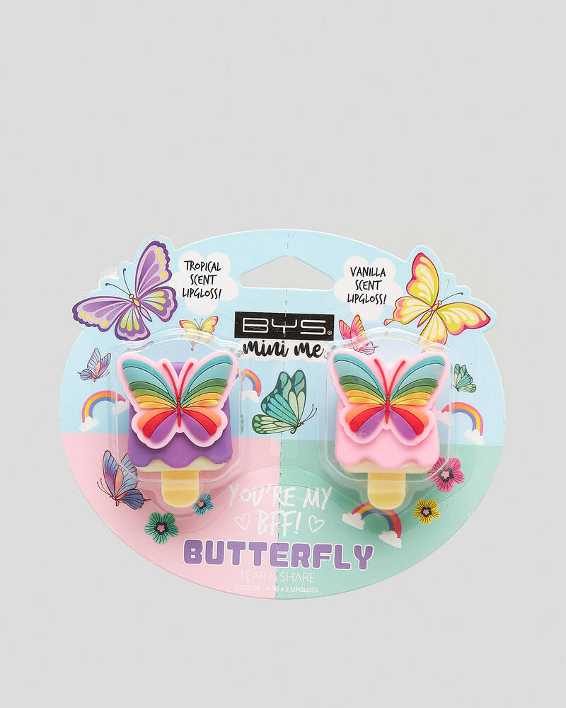 BYS Butterfly BFF Lip Balm Pack for Womens