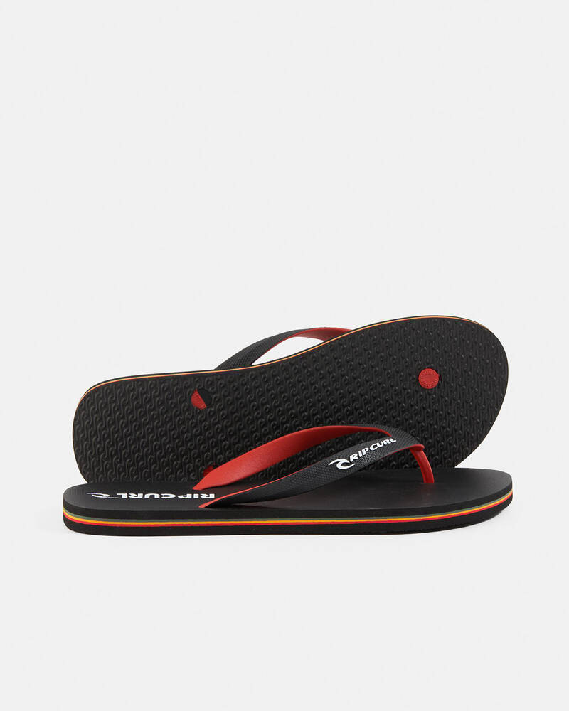 Rip Curl 2 Tone Bloom Thongs for Mens