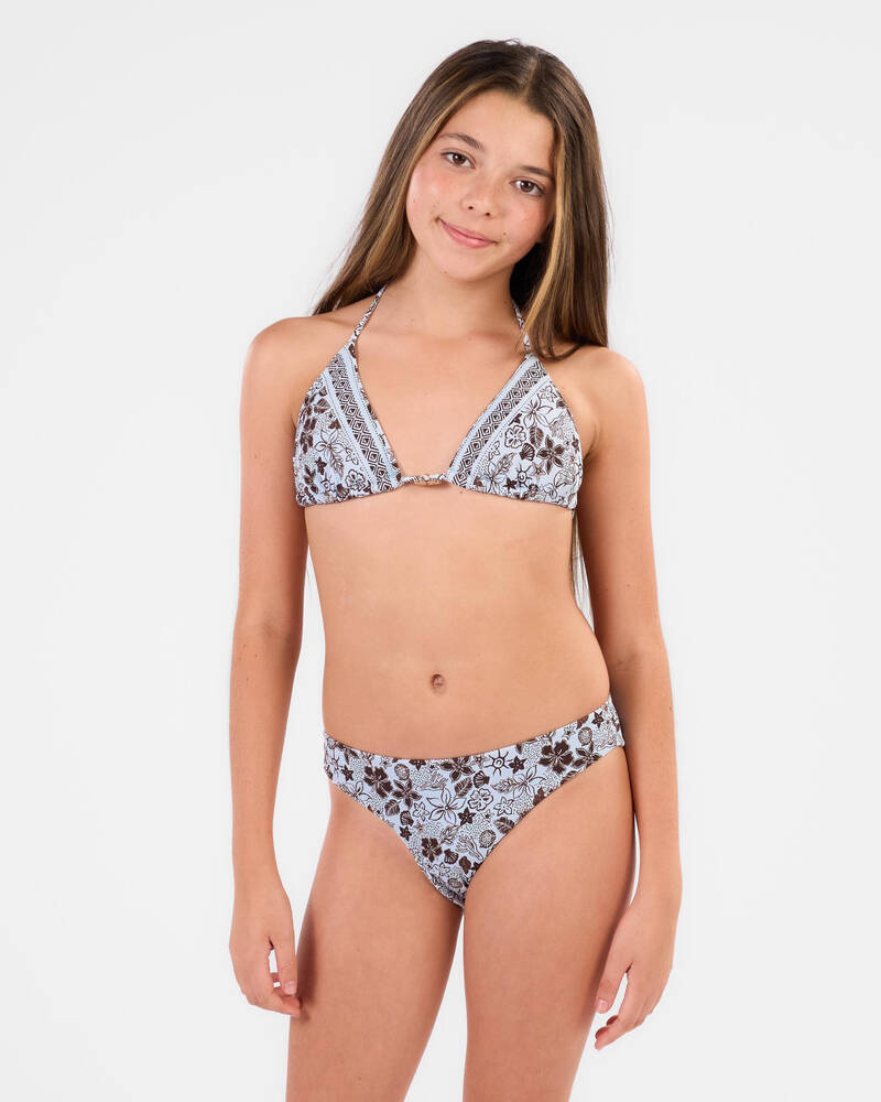 Topanga Girls' Coconut Cove Triangle Bikini Set for Womens