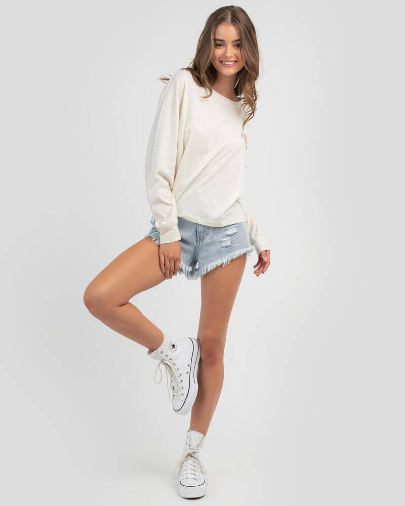 Rip Curl Wave Shapers Long Sleeve T-Shirt for Womens