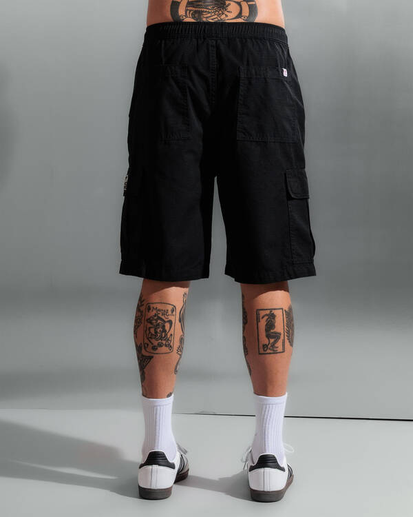 Worship Supplies Topper Elastic Cargo Shorts for Mens