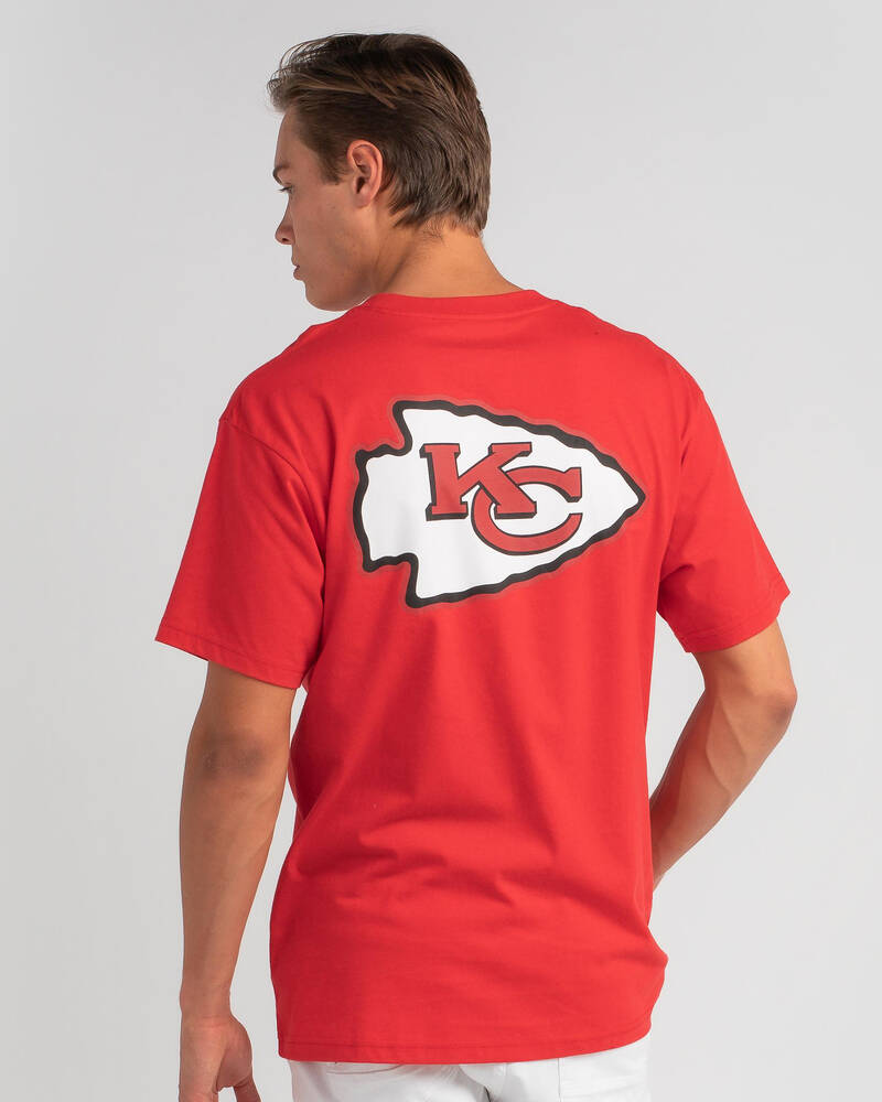 Mitchell & Ness Kansas City NFL Retro Repeat T-Shirt for Mens