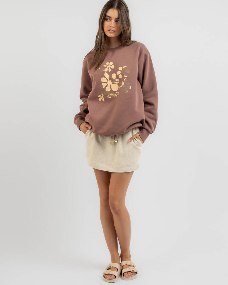 Rhythm Drifter Boyfriend Sweatshirt for Womens
