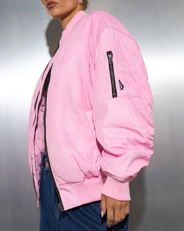 Stussy Stock Bomber Jacket for Womens